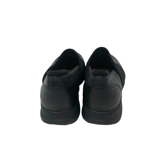 Unstructured By Clarks Womens Loafer Flat Shoes Black Leather Slip On 8 M - Picture 6 of 8